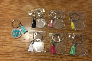 Tassle keychain