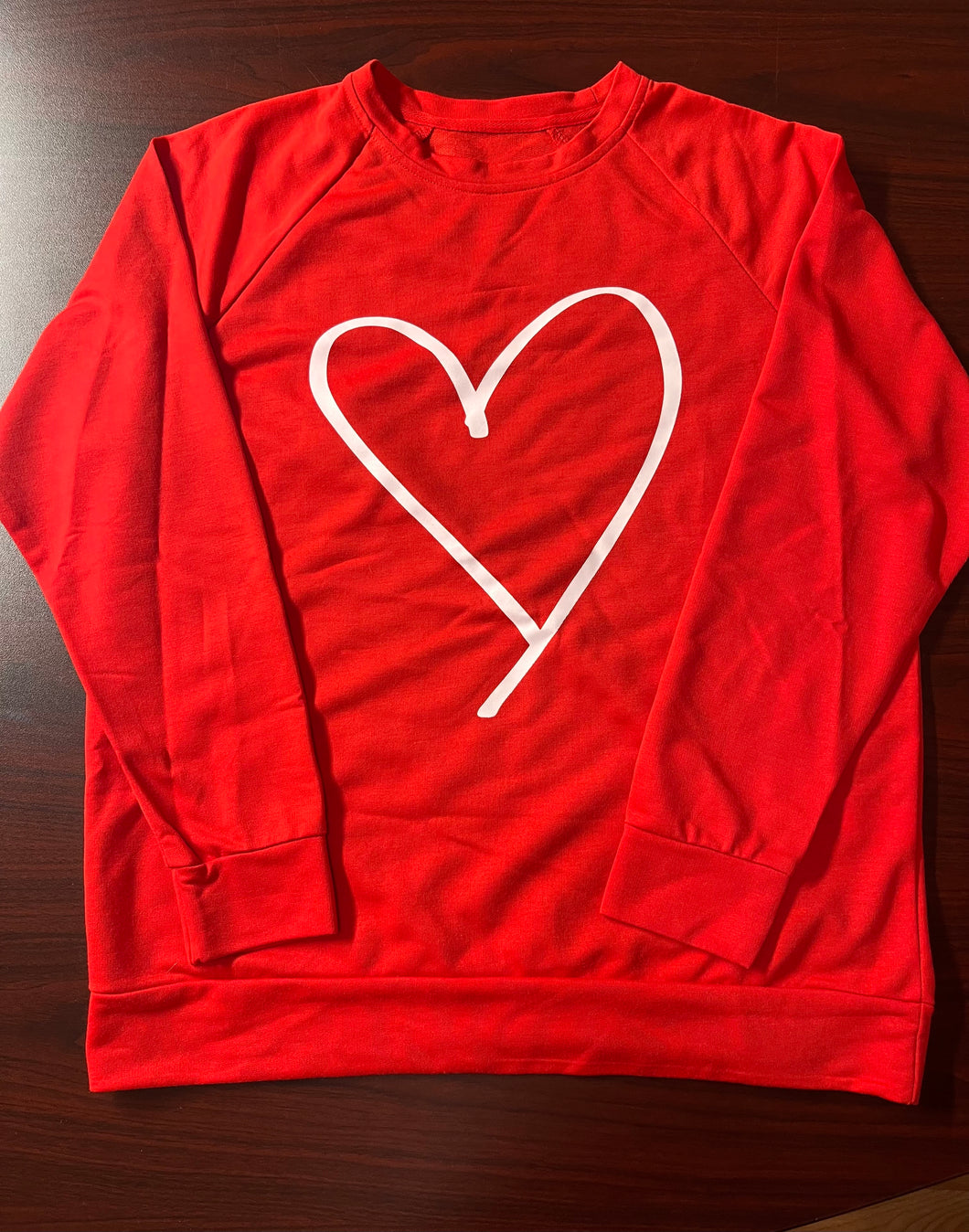 Heart sweater